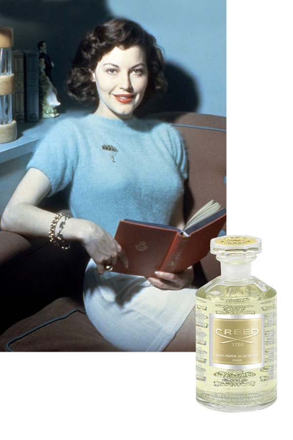 8. Ава Гарднер и ее Creed Fleurs de The Rose Bulgare.