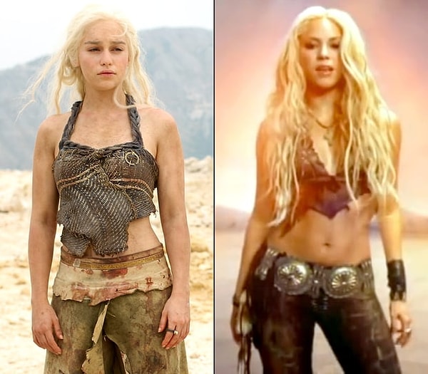 3. Дейенерис Таргариен и Шакира