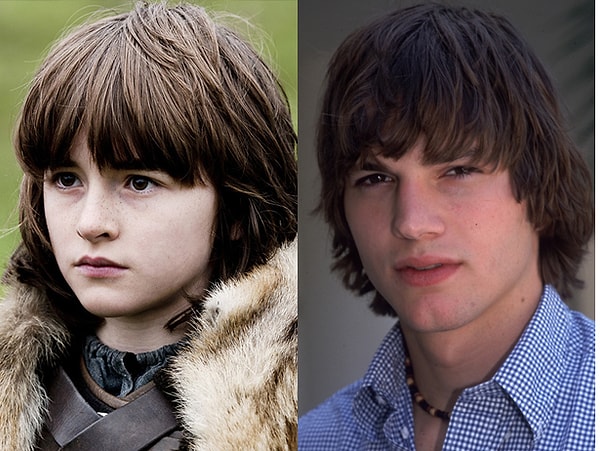 8. Брандон Старк и Эштон Кутчер