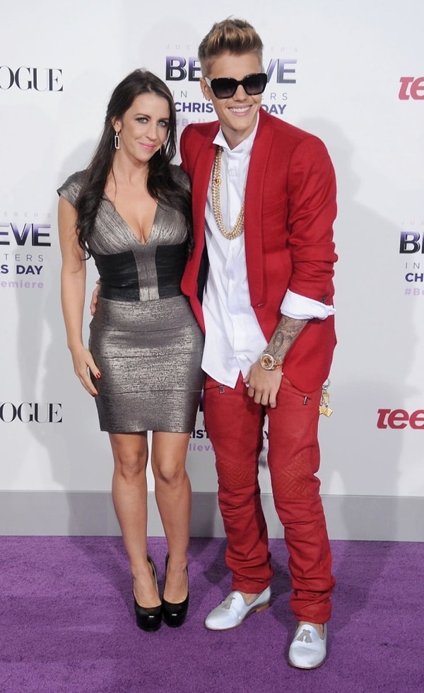 17. Justin Bieber ve annesi Pattie