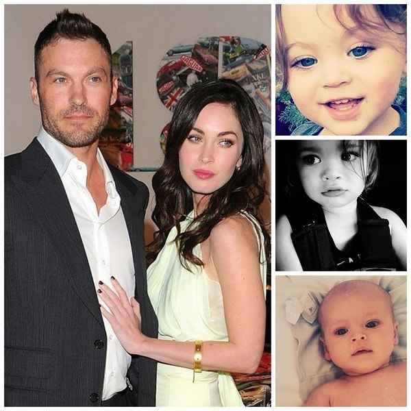 8. А это сыновья Меган Фокс и Брайана Грина — Ноа, Бодхи и Джони