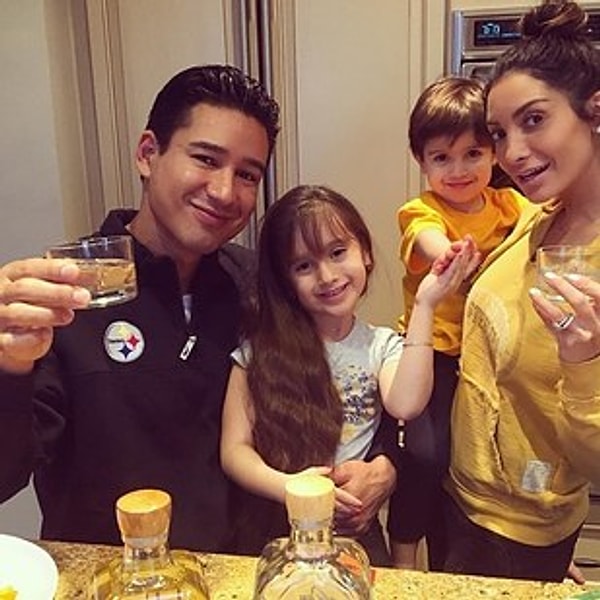 5. Джиа и Доминик — дети Марио Лопес и Кортни Масса