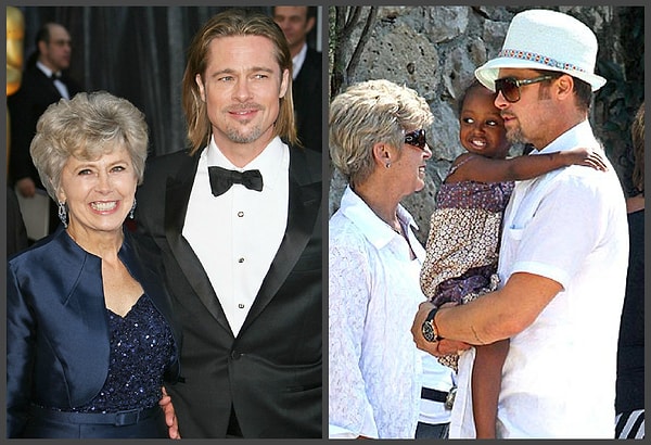 3. Брэд и Джейн Этта Питт