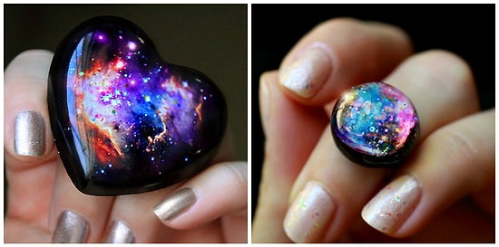 Вся Вселенная у вас на пальце! 10 дизайнерских украшений неземной красоты