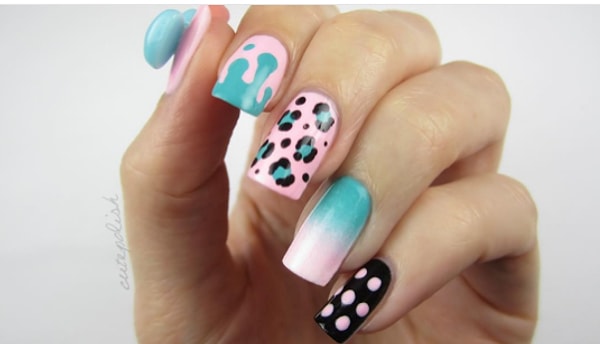 12. Ноготки-конфетки