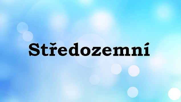 8. "Akdeniz"