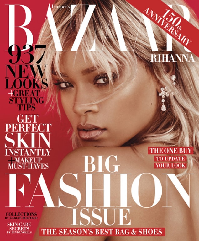 20. Harper's Bazaar dergisi için yakın zamanda verdiği bu poz ile de muhteşem cazibesini gözler önüne seriyor.