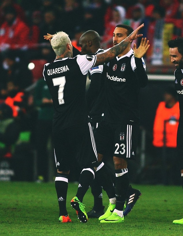 GOL! (42') William Soares (kk) | Hapoel Beer Sheva 0-1 Beşiktaş