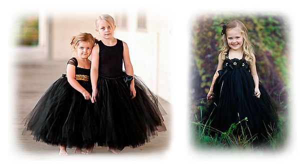 14. Дети в черном выглядят удивительно мило.