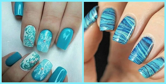 16 мегаледяных вариантов маникюра для тех, кто не хочет расставаться с зимой