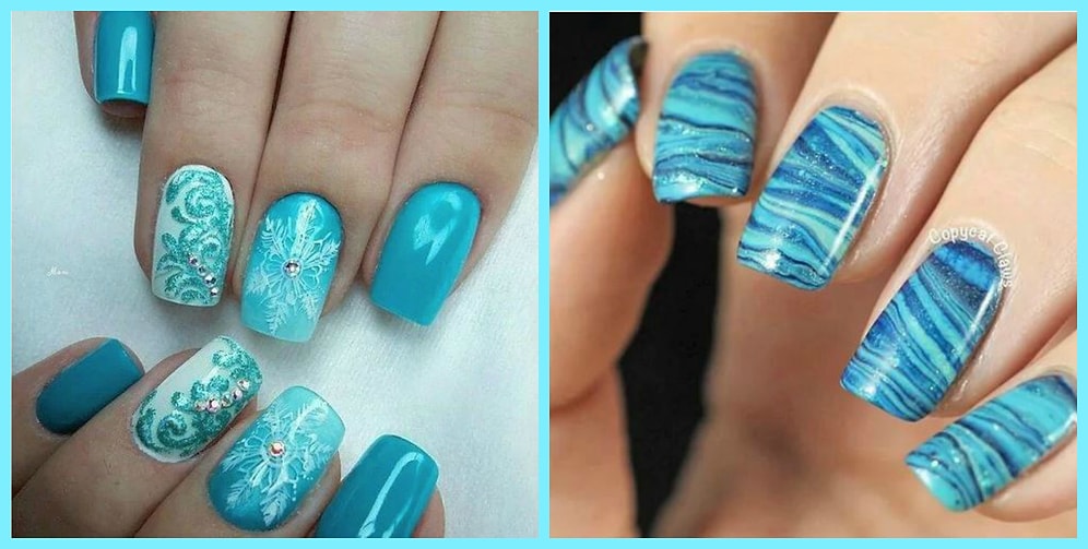 16 мегаледяных вариантов маникюра для тех, кто не хочет расставаться с зимой