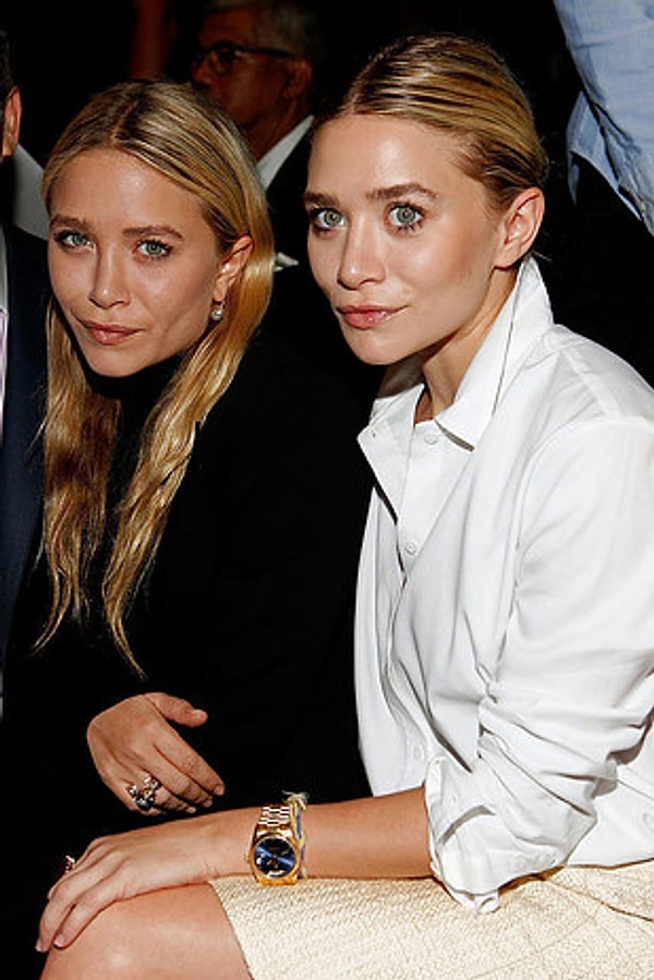 15. Близняшки Олсен: 2002 vs 2011.