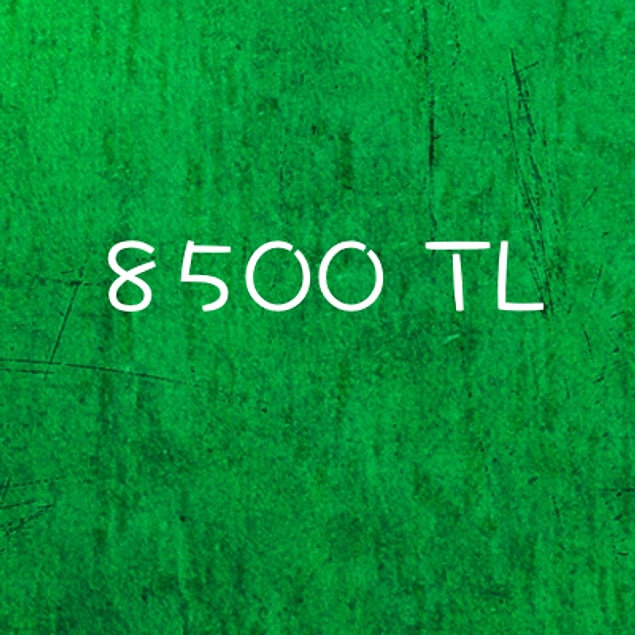 8500 TL!
