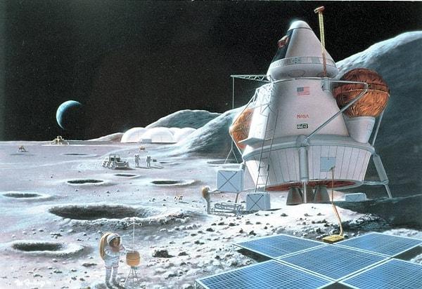 ABD'nin 1950'li yıllardaki planı, Ay'a askeri bir üs kurmaktı.