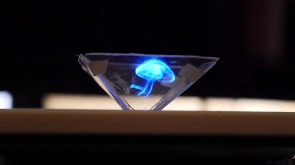 6. Hologramlar yapmak