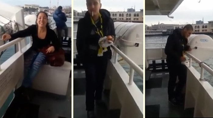 Fenerli Gence Patlayan Sigara Vererek Kekleyen Acımasız Kadınlar