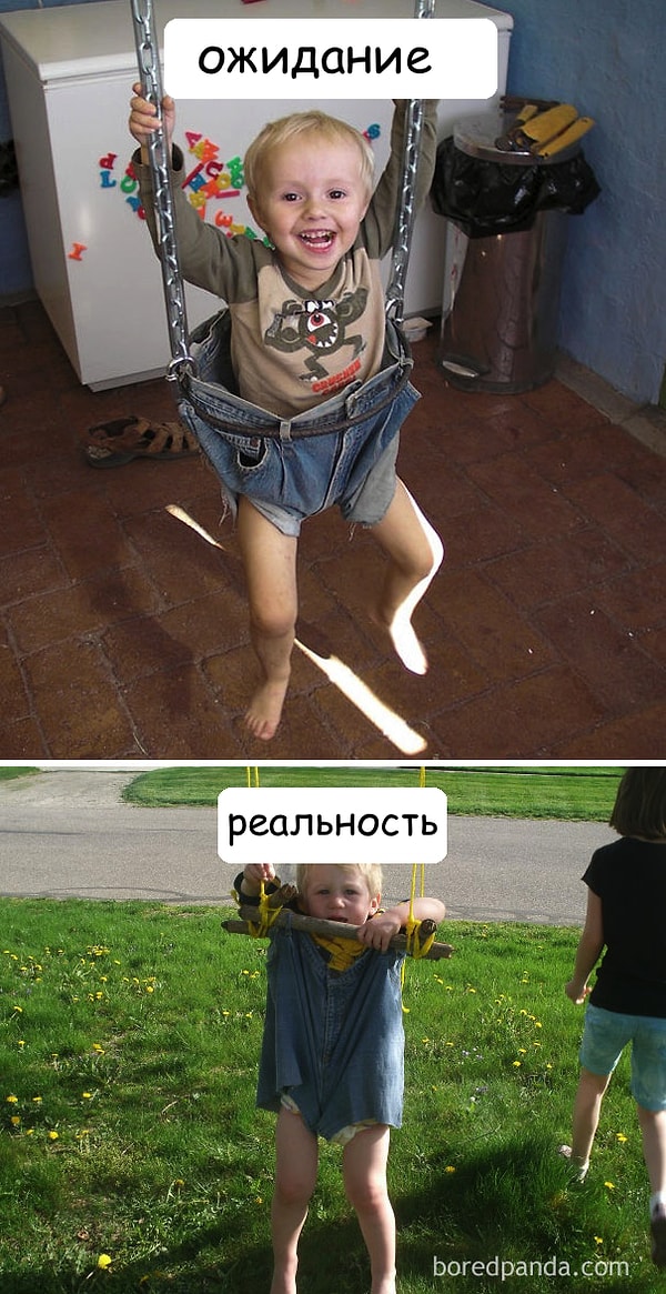 6. Качели для вашего ребенка