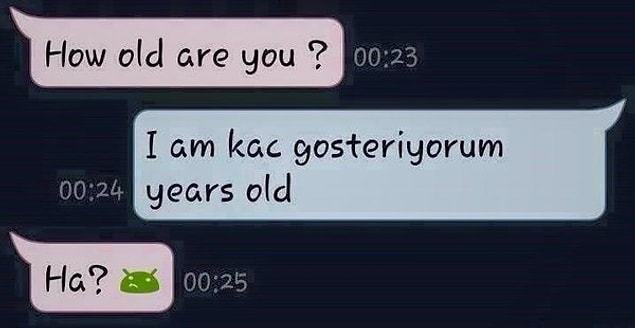 2. Kaç gösteriyorum oradan?