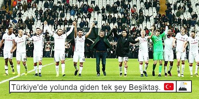 Beşiktaş'ın, UEFA Avrupa Ligi'nde Tur Atlamasının Ardından Yapılan Birbirinden Keyifli 14 Paylaşım