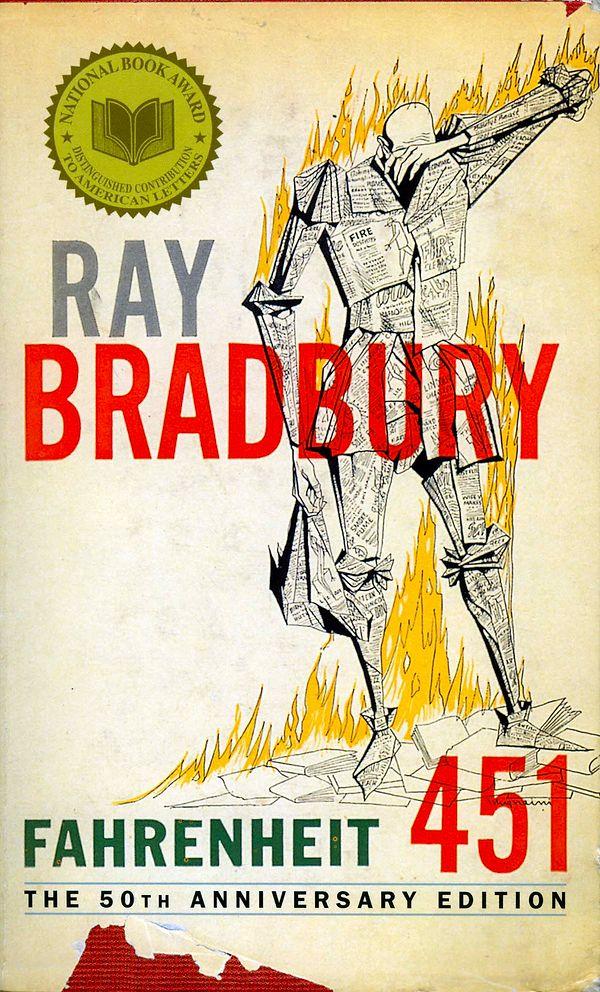 7. Fahrenheit 451 by Ray Bradbury
