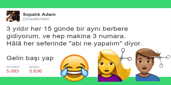 Kuaförleri ve Berberleriyle Yaşadıkları Komik Anları Paylaşarak Herkesi Güldüren 15 Kişi