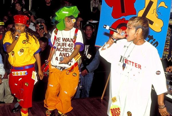 14. TLC, New York'ta bir partide performans sergilerken, 1993.
