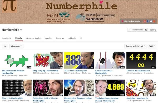 15. Numberphile