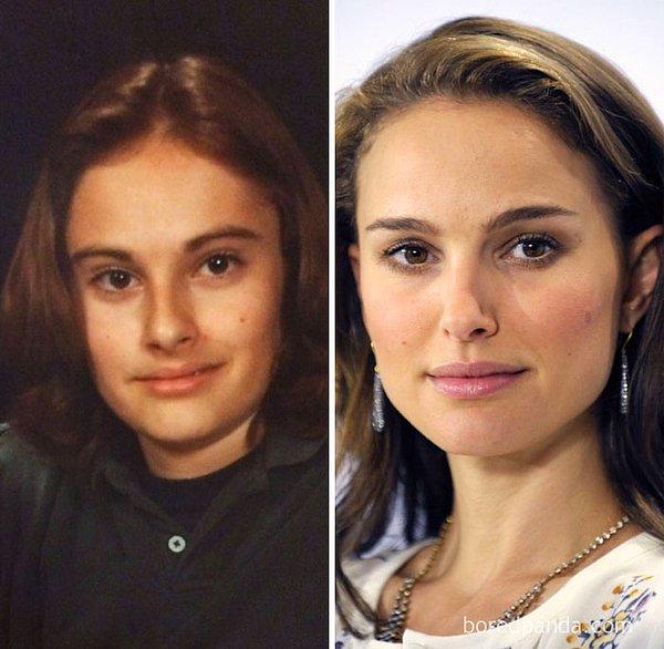 5. 13 yaşındaki hali aynı Natalie Portman olan kadın.
