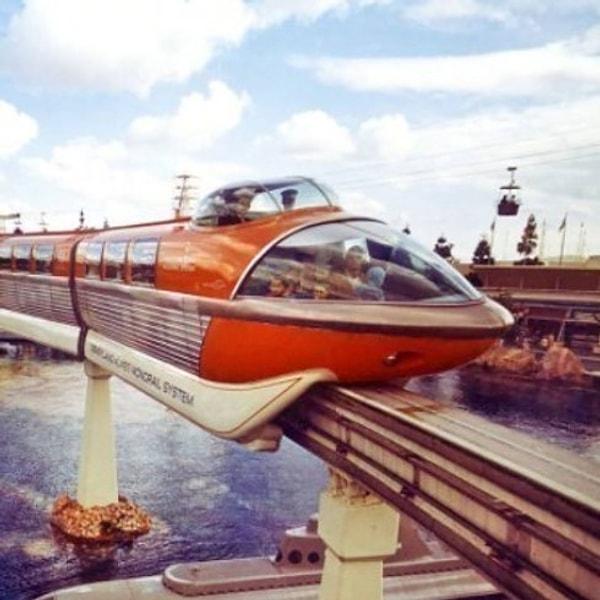 12. Disneyland has a strange ghost who can sometimes be seen running along the monorail track.