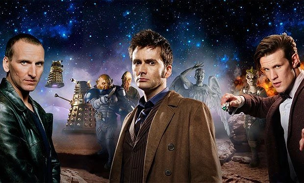 Efsanevi dizi Doctor Who'nun yapımcısı Steven Moffat da tablonun kendisinde yarattığı etkiyi ekranlara taşımış.