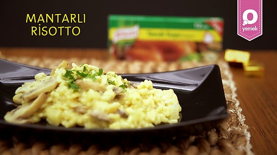 İtalyanları Kıskandıracak Mantarlı Risotto'yu Bir de Böyle Deneyin!