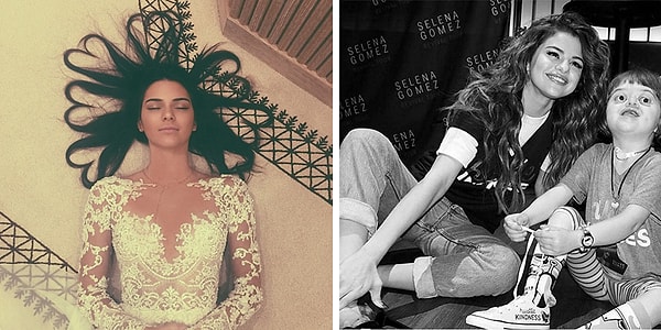 8. Кендалл Дженнер vs Селена Гомес.