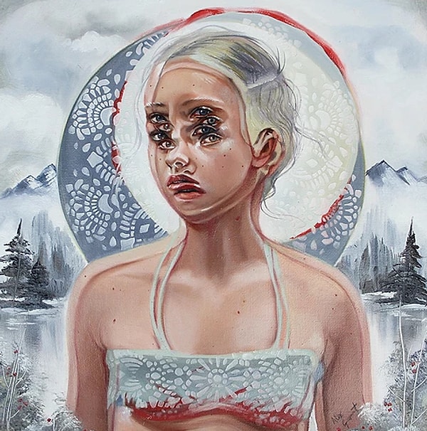 7. Цвета и метод наложения, используемые Алекс, в буквальном смысле поражают!