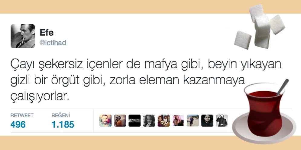Bir Ortam Sorunsalı Şekersiz Çay İçme Konusunda Komik Fikirlerini Paylaşan 19 Kişi
