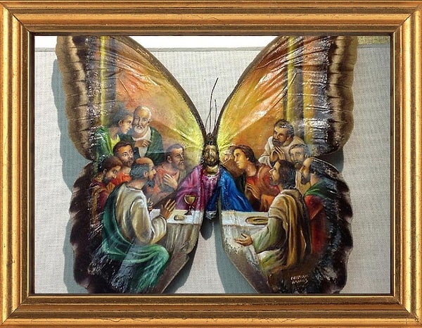 10. Леонардо да Винчи "Тайная Вечеря"