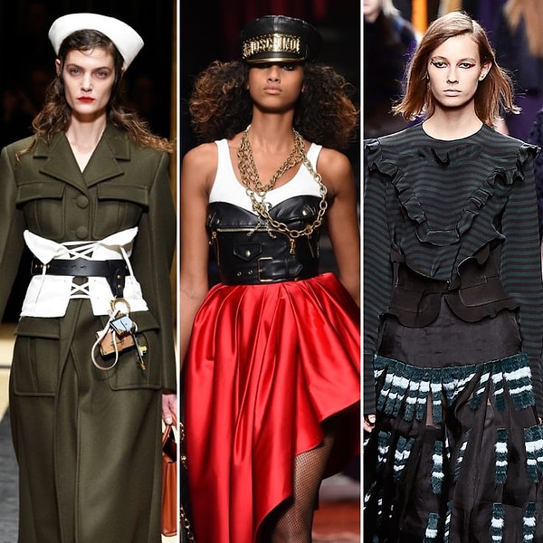 11. Многие утверждают, что камбэк корсетов все же связан с развитием женского движения, мода становится более политизированной