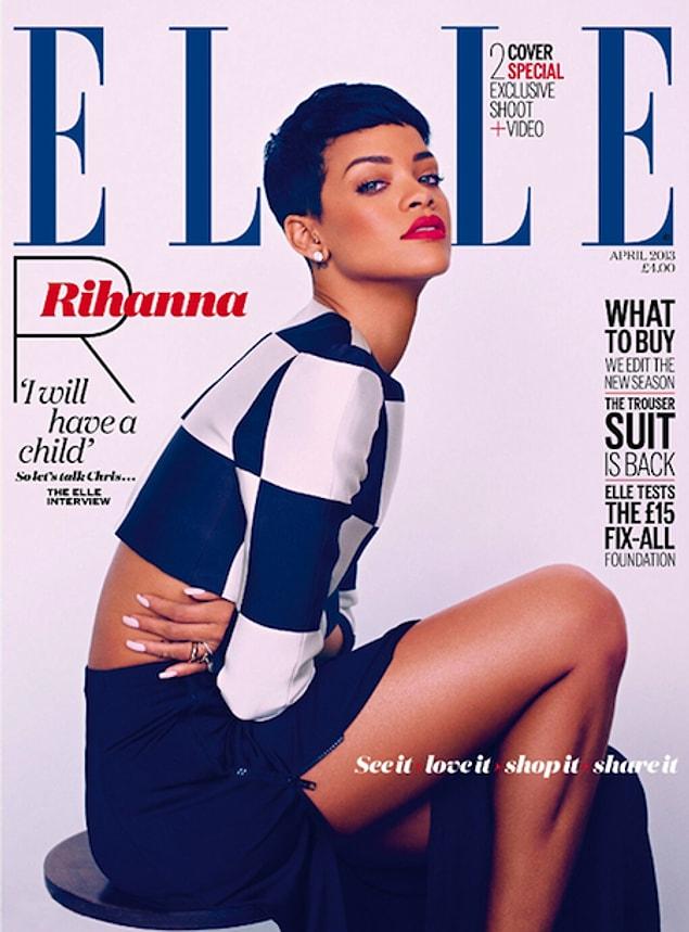 She reminds us that she doesn't age with this Elle UK cover.