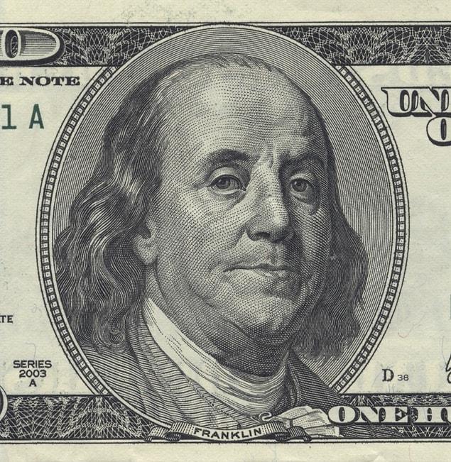 1. Benjamin Franklin was never the US president.