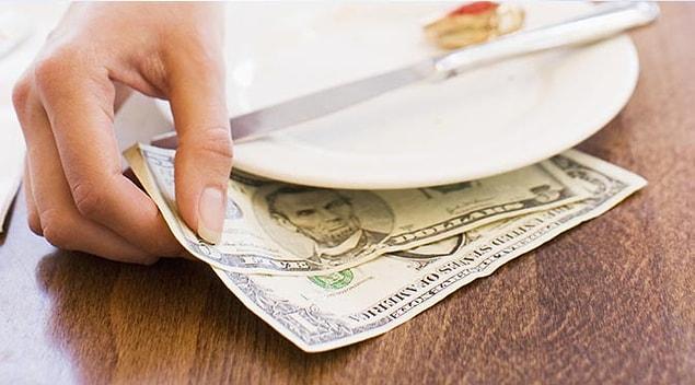 5. Be generous. When sharing your food or tipping at a restaurant, don’t be a rude penny-pincher.