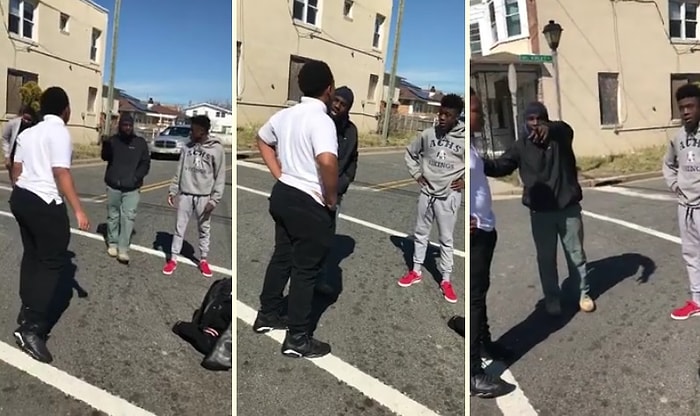 Sokak Ortasında Kavga Eden Gençleri Barıştırarak Efsane Olan Adam