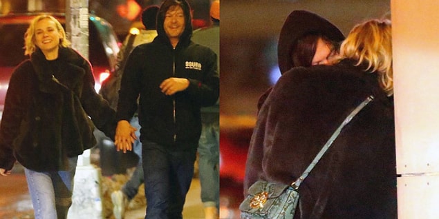 14. Walking Dead'in başarılı oyuncusu Norman Reedus ile Diane Kruger'in gizli aşkı ortaya çıktı.