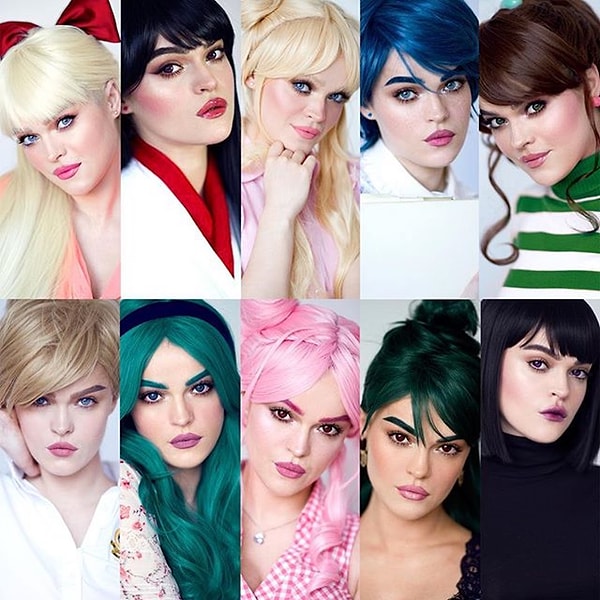 12. Регина создала еще несколько более "расслабленных" образов героинь.