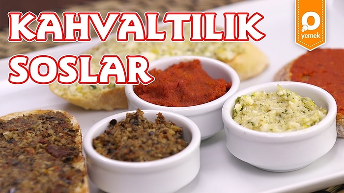 Hafta Sonu Kahvaltısını Özleyenlere; Enfes 3 Farklı Kahvaltılık Sos Nasıl Yapılır?