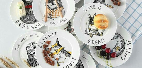 Очаровательные наборы посуды для детей