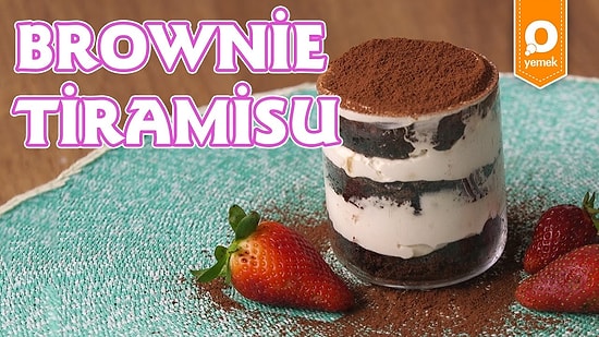 İki Lezzet Tek Kaşıkta: Brownie Tiramisu Nasıl Yapılır?