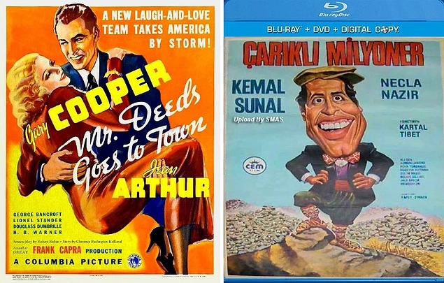 Mr. Deeds Goes to Town (1936) / Çarıklı Milyoner (1983)