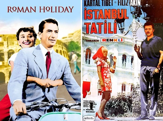 Roman Holiday (1953) / İstanbul Tatili (1968)