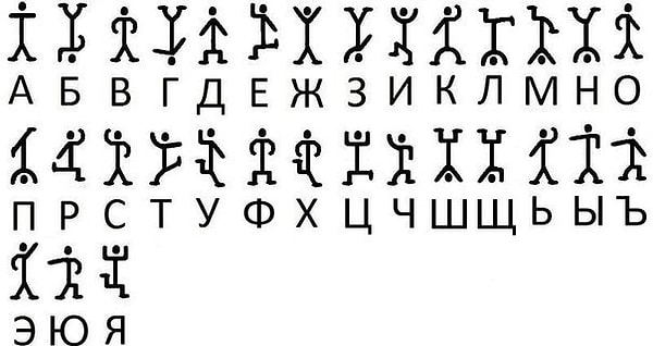 12. Зашифруйте простую фразу "Я тебя люблю!" каким-нибудь интересным способом.