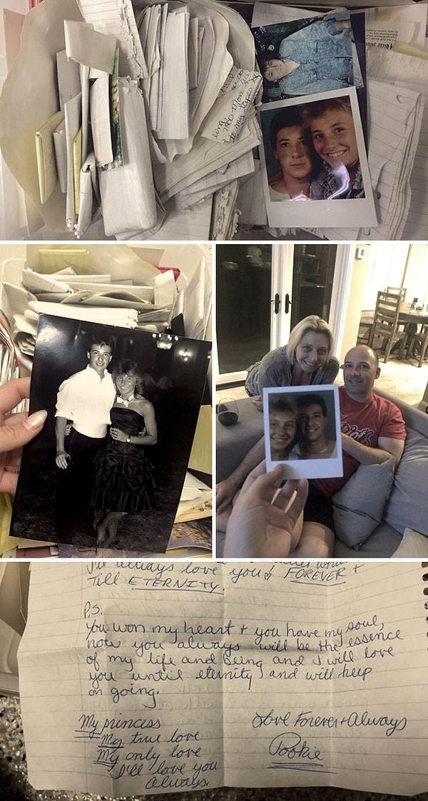 26. "Annem ve babamın 15 yaşlarında yazmaya başladıkları mektuplar. Ben bu kadar sevgi dolu bir çift görmedim."