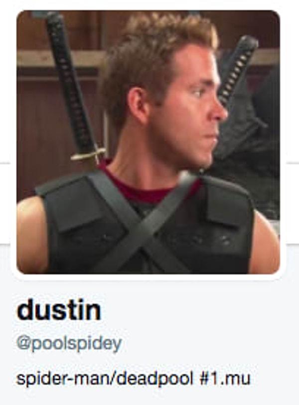 Bu da Dustin, diğer adıyla @poolspidey. Kendisi 18 yaşında ve Floridalı.